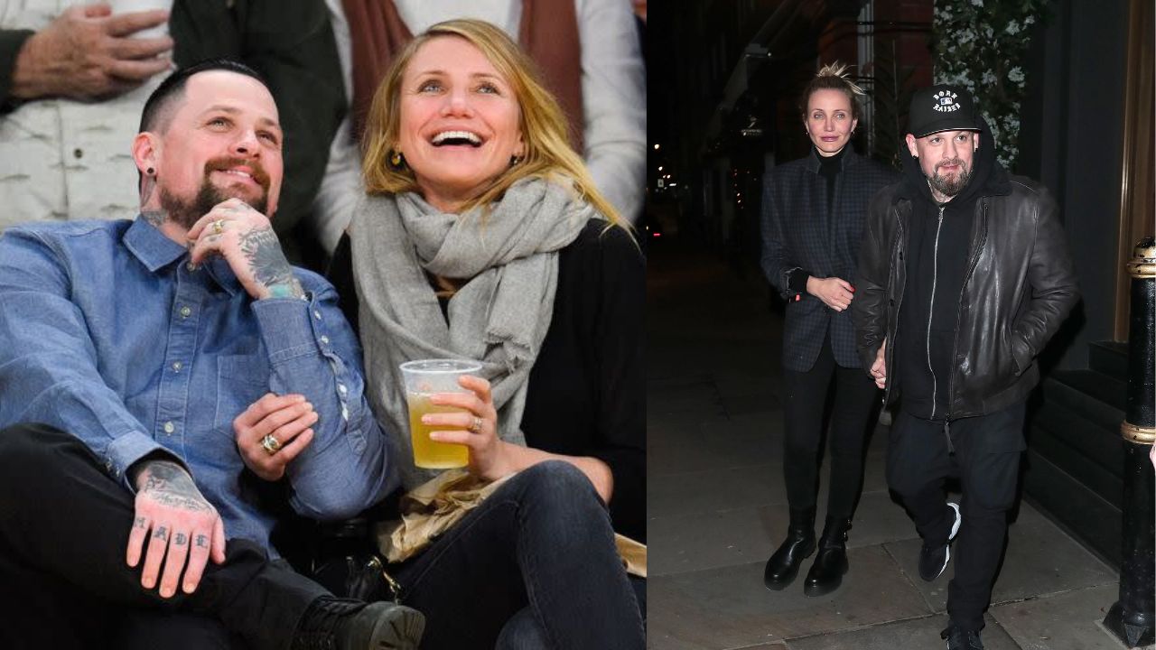 Cameron Diaz and Benji Madden