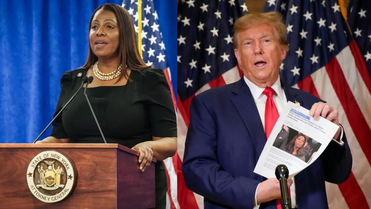 Letitia James, donald trump